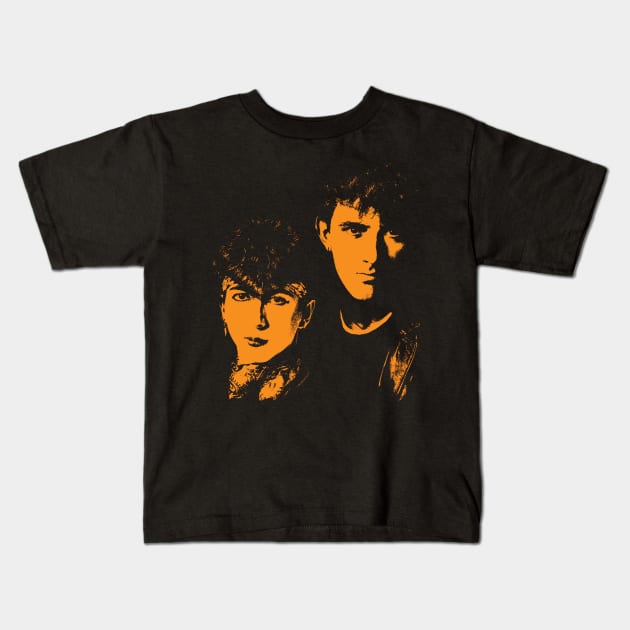 Soft Cell Kids T-Shirt by haunteddata